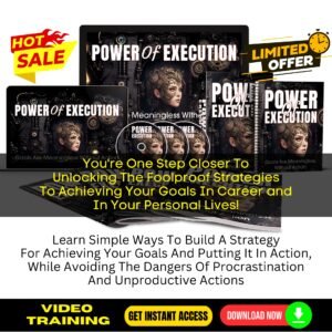 Power Of Execution Upgrade Package (Video Course)